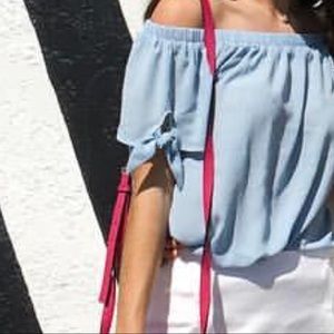 forever 21 off the shoulder top